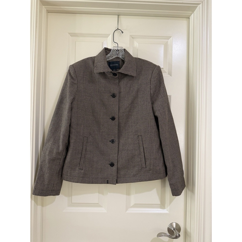 bridgetown collection women 100% wool blazer size M